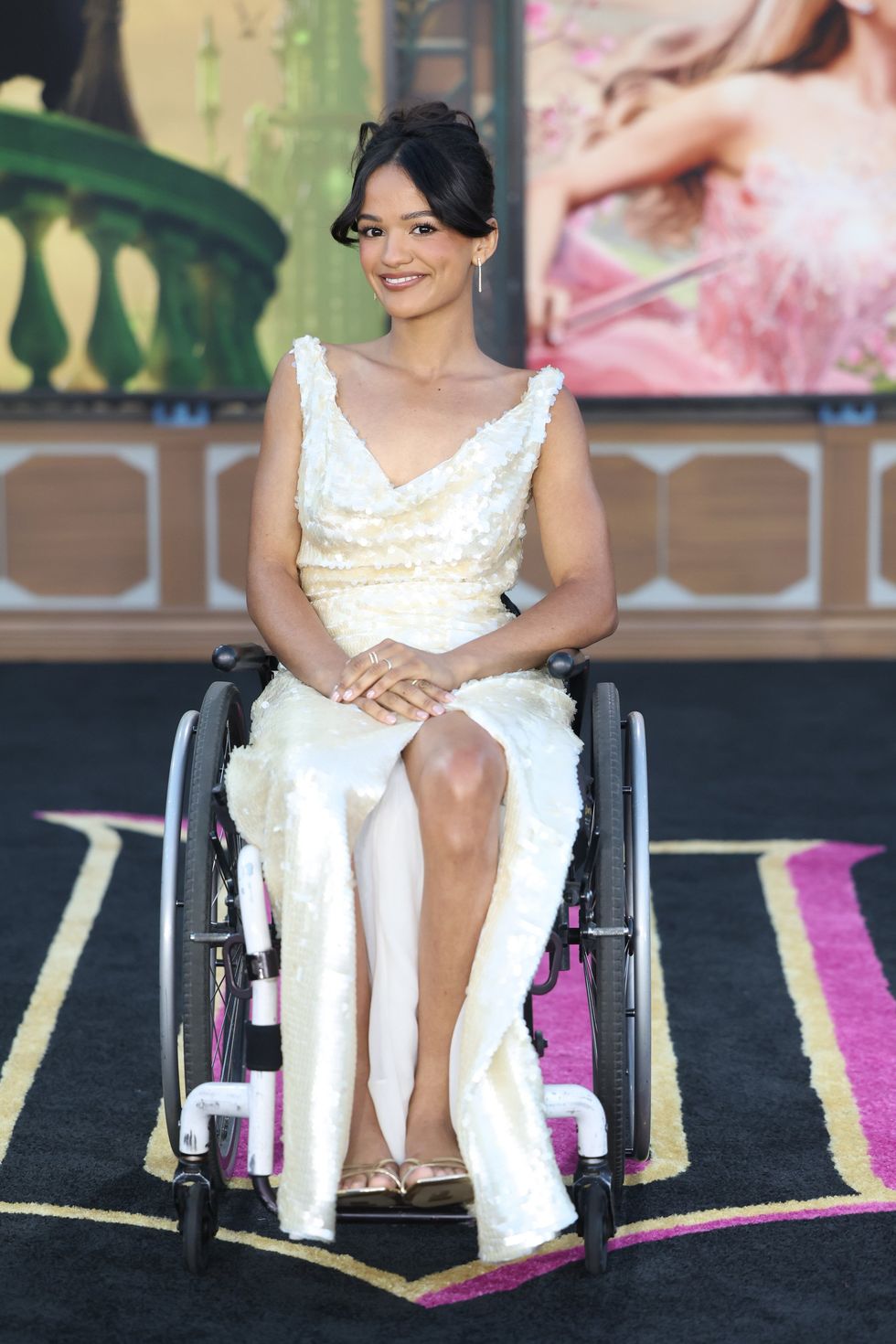 Marissa Bode's best outfits and fashion moments on the 'Wicked' press tour.