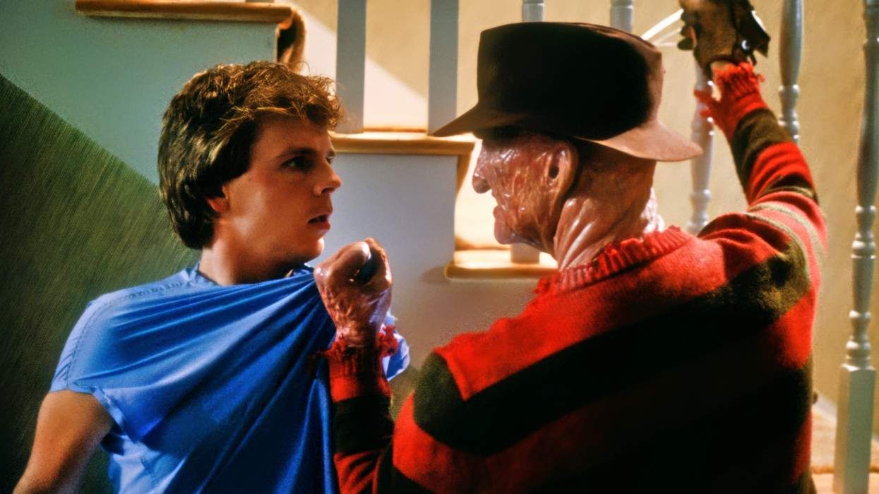 Mark Patton and Robert Englund in 1985’s A Nightmare on Elm Street 2: Freddy’s Revenge.