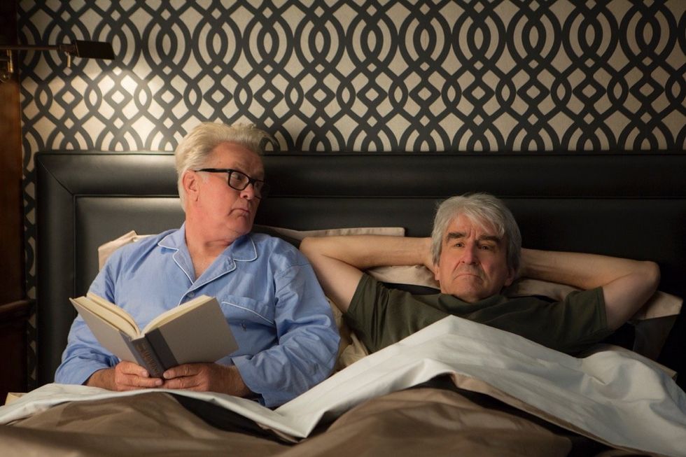 Martin Sheen and Sam Waterston on Grace and Frankie
