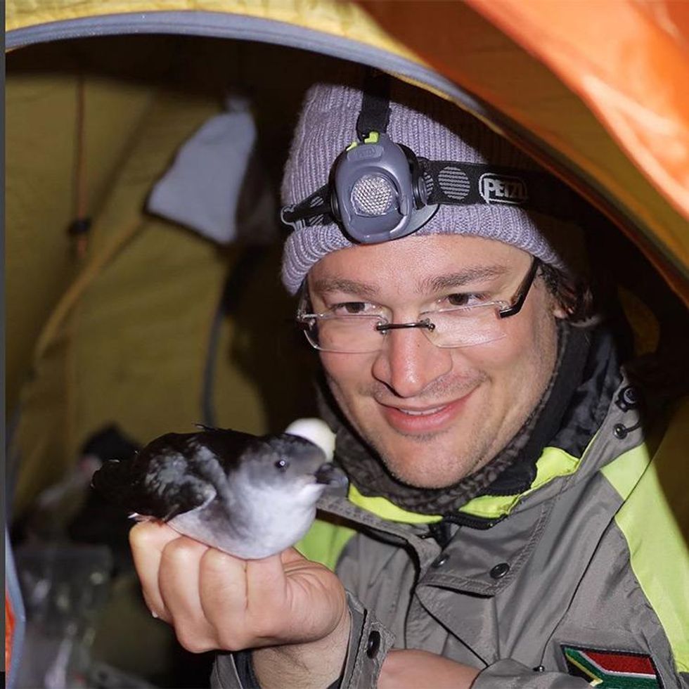 Martin Stervander: "I am gay and I am a evolutionary biologist with a flair for ecology and anything involving birds."