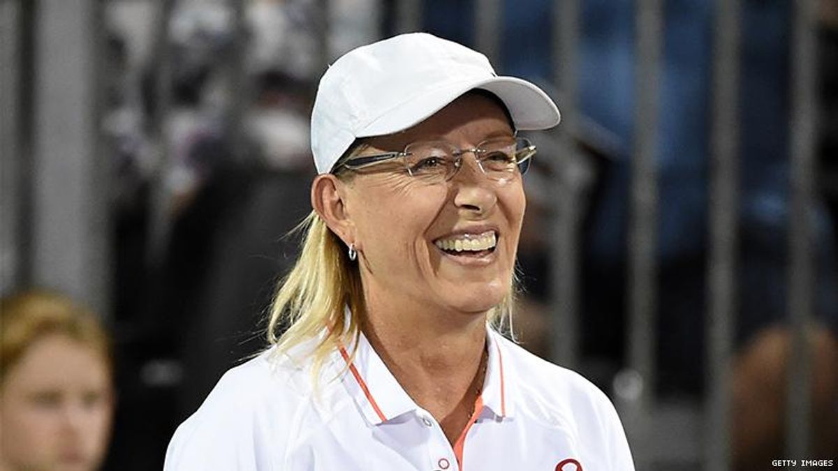 Martina Navratilova says trans women competing with cis women in sports is "insane" and "cheating."