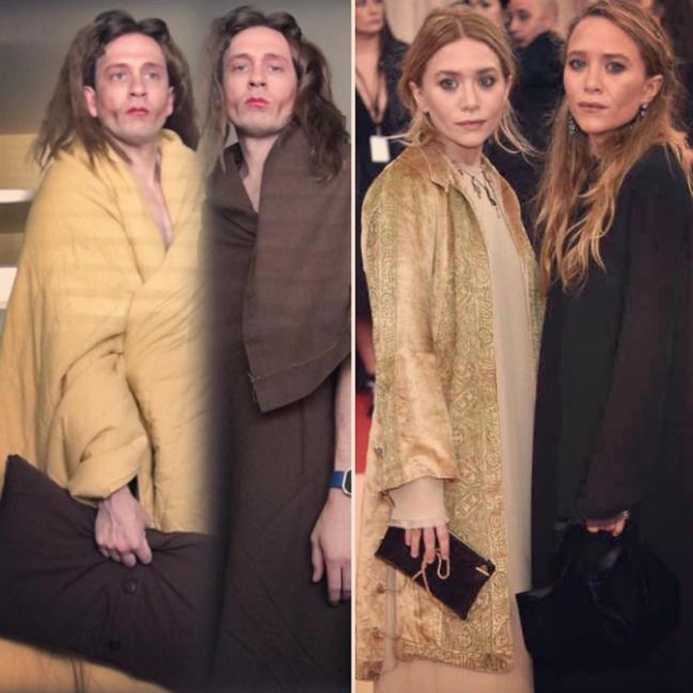 Mary-Kate and Ashley Olsen