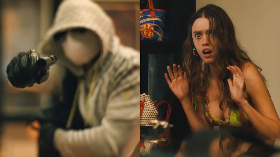 Masked thief; Aimee Lou Wood on The White Lotus season 3 episode 2