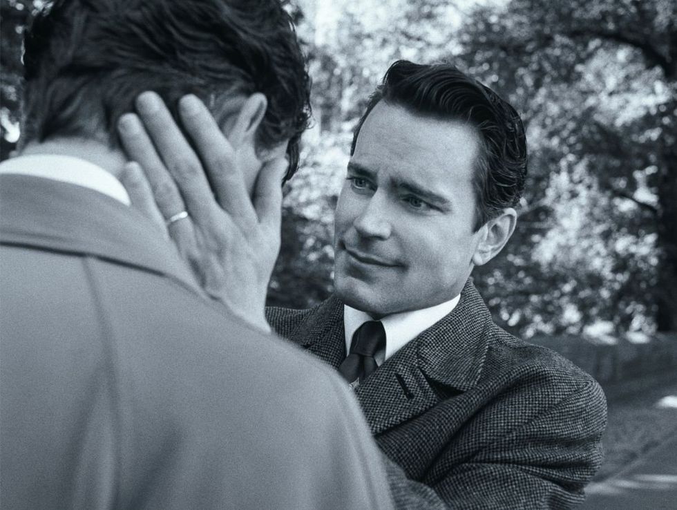 Matt Bomer as David Oppenheim in Maestro