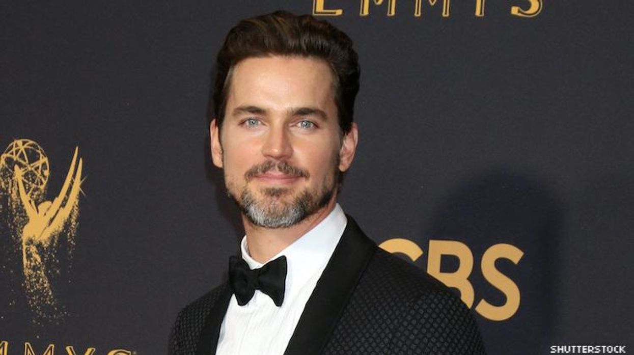 Matt Bomer on the red carpet.