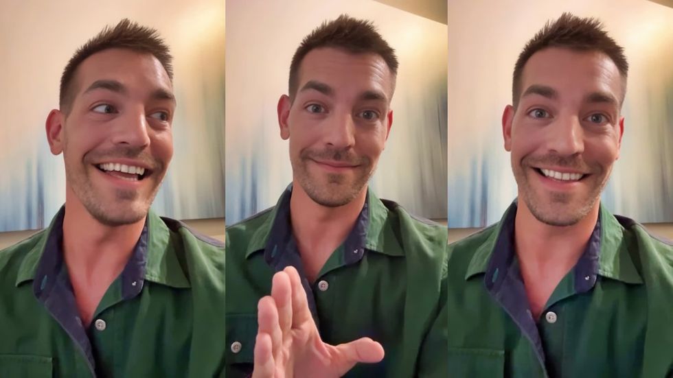 Matt Rogers in a video shared via Instagram stories