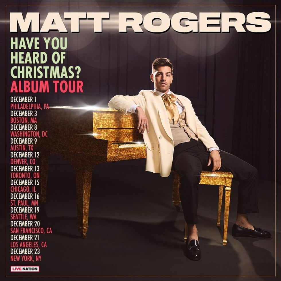 Matt Rogers tour