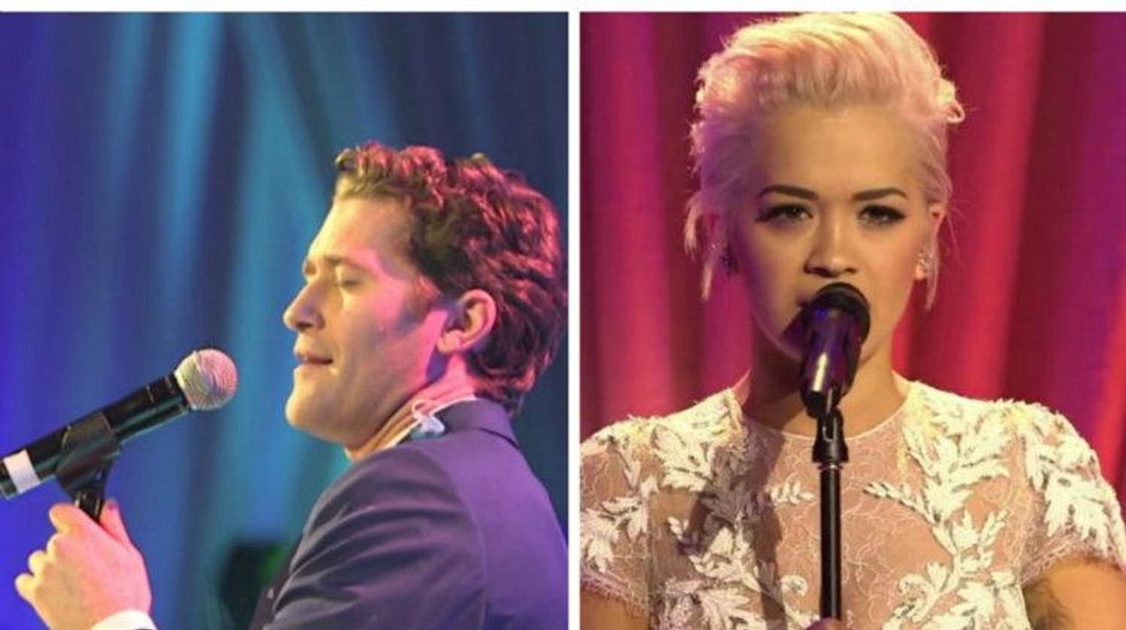 Matthew Morrison, Rita Ora