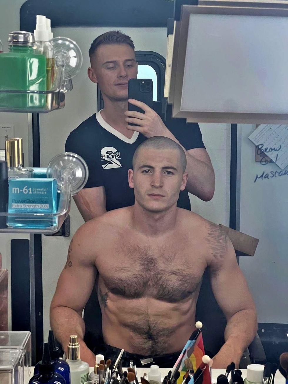 Max Parker and Kieron Moore via Instagram