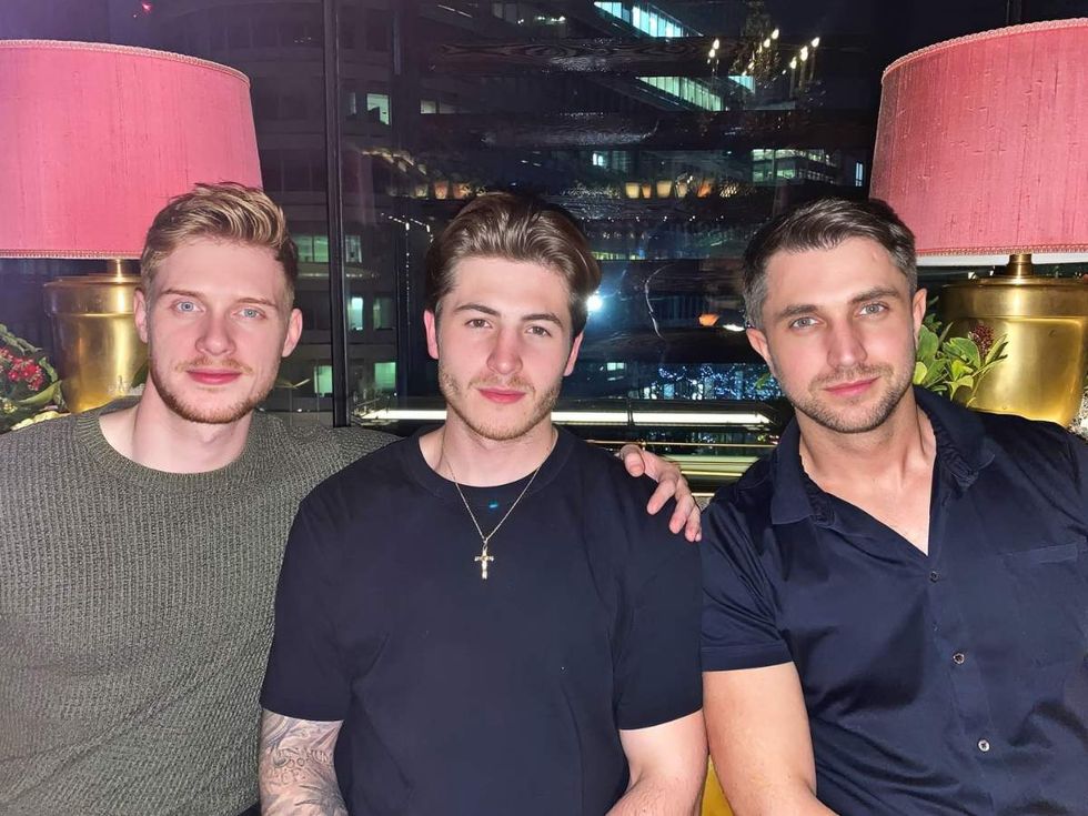 Max Parker, Kieron Moore, and Kris Mochrie via Instagram