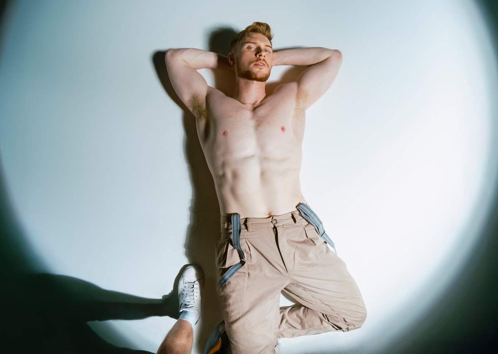 max parker sexy photo shoot by photographer Thomas Knights provided images