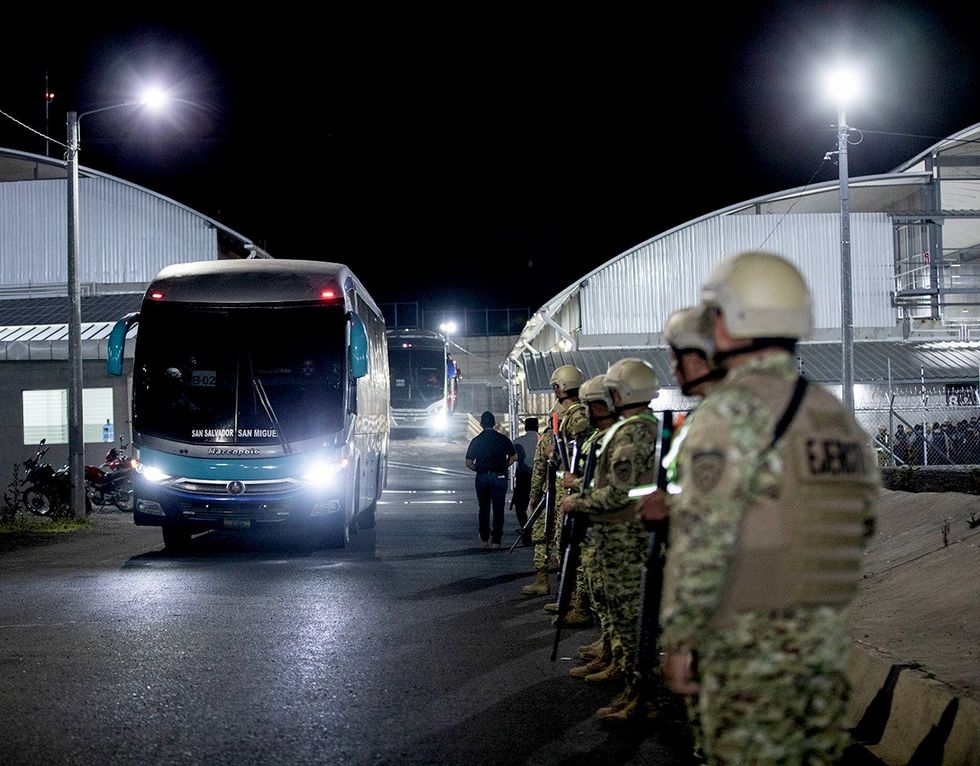 maximum security penitentiary CECOT El Salvador