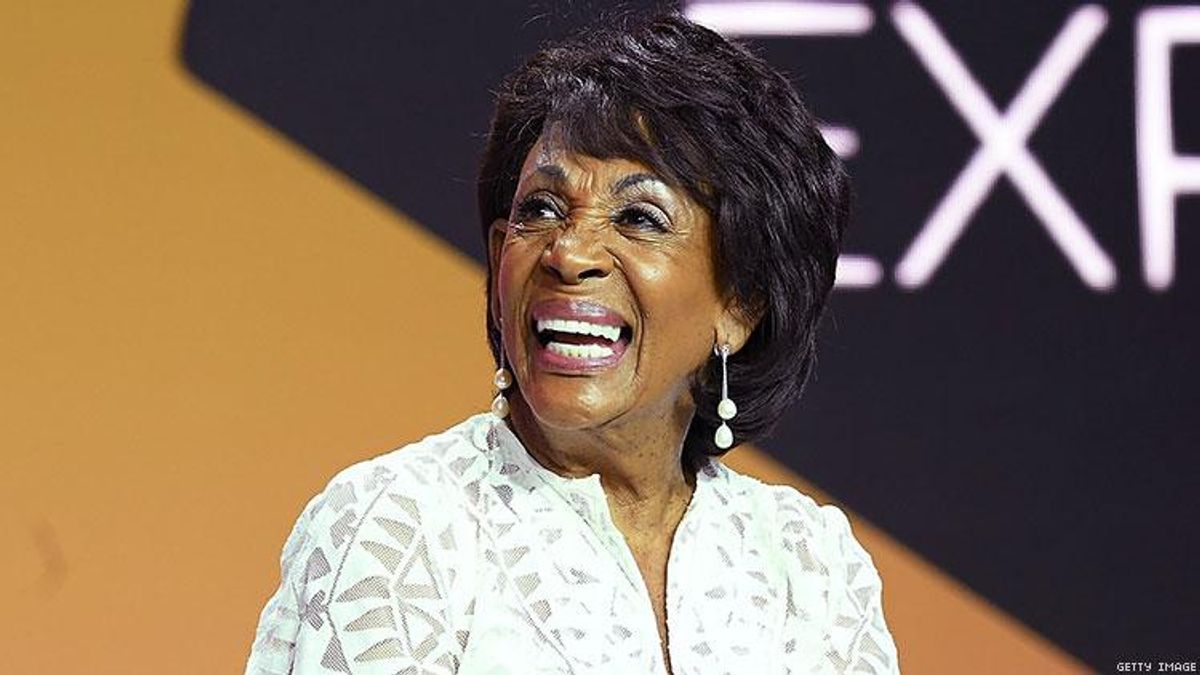 Maxine Waters Wants Full Equality for LGBTQ+ Folks