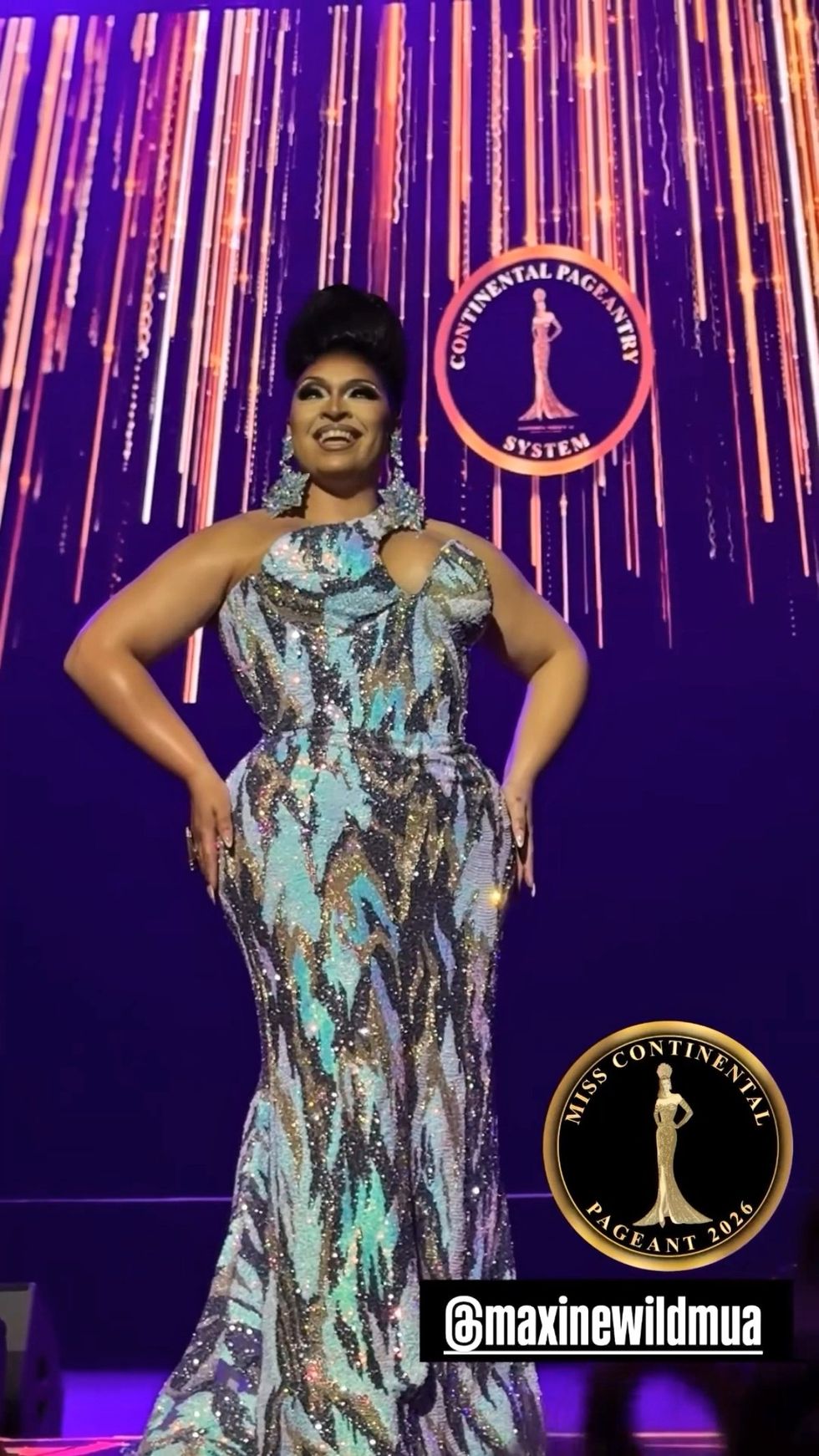 Maxine Wild at Miss Continental 2026
