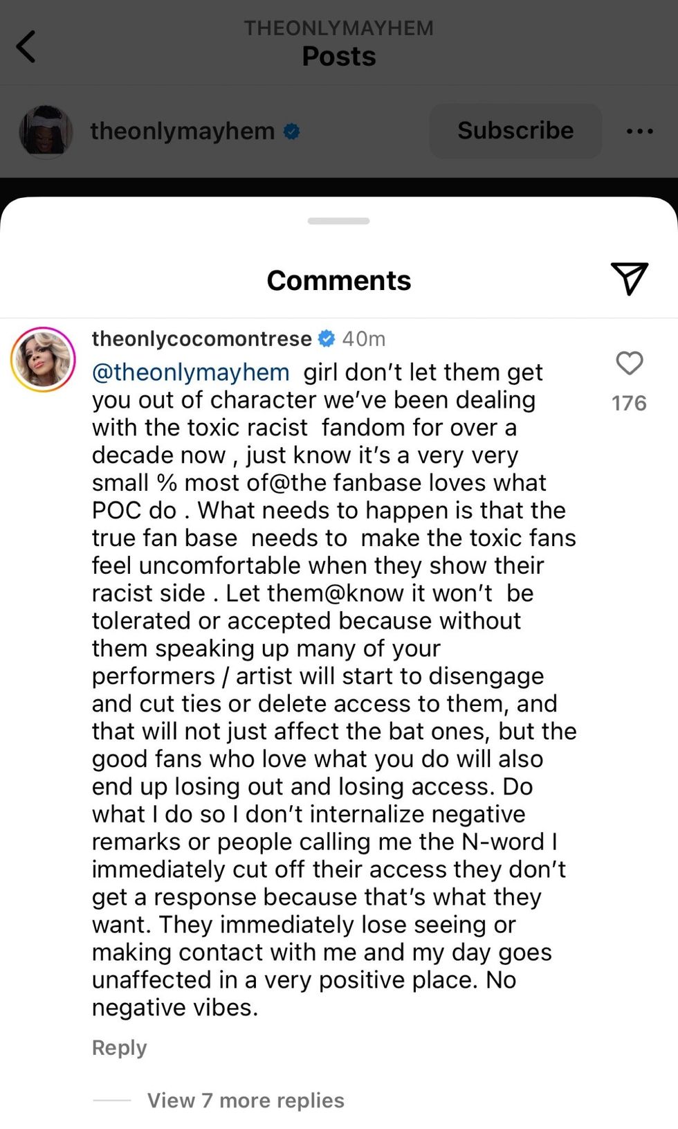 Mayhem Miller via Instagram