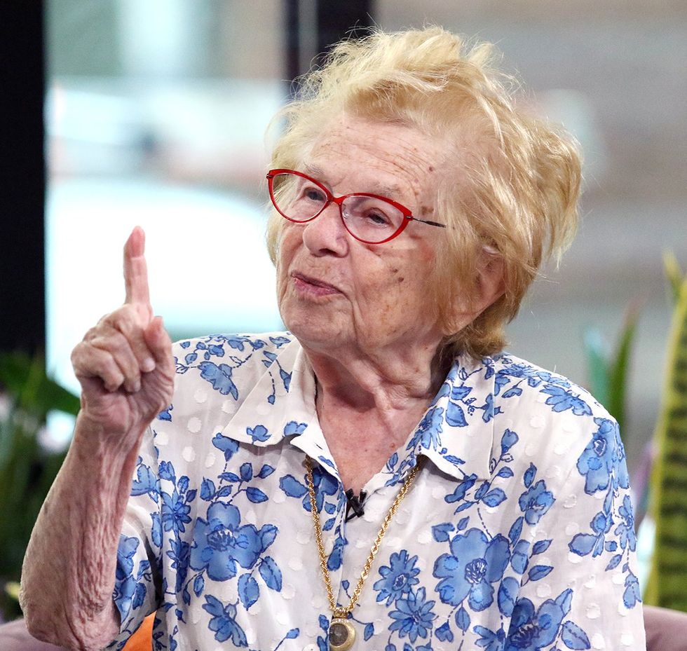 media personality Dr Ruth Westheimer