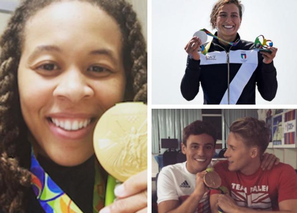 Meet the 25 Out Medalists from the Rio Olympics
