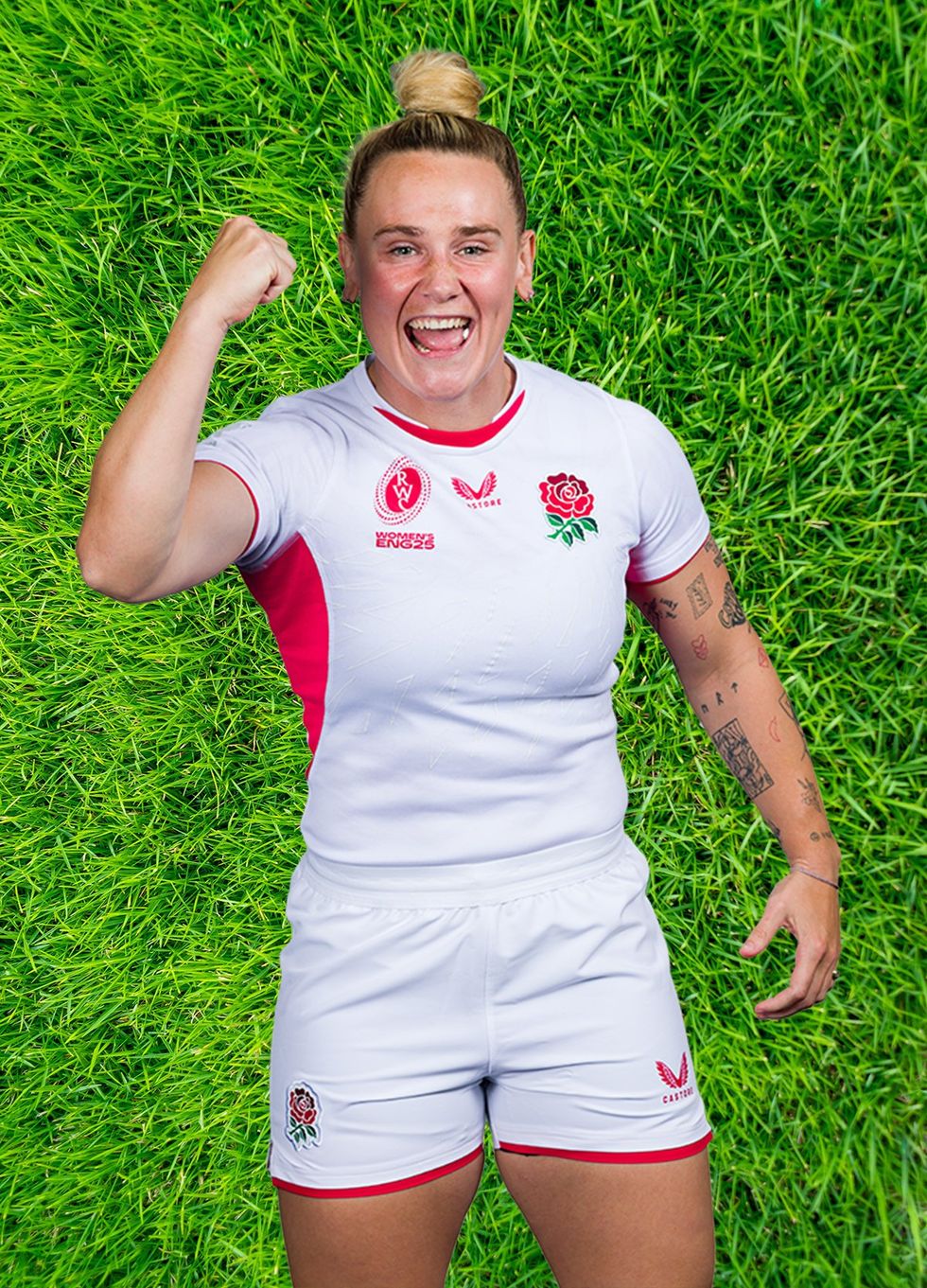 Megan Jones Team England Womens Rugby World Cup