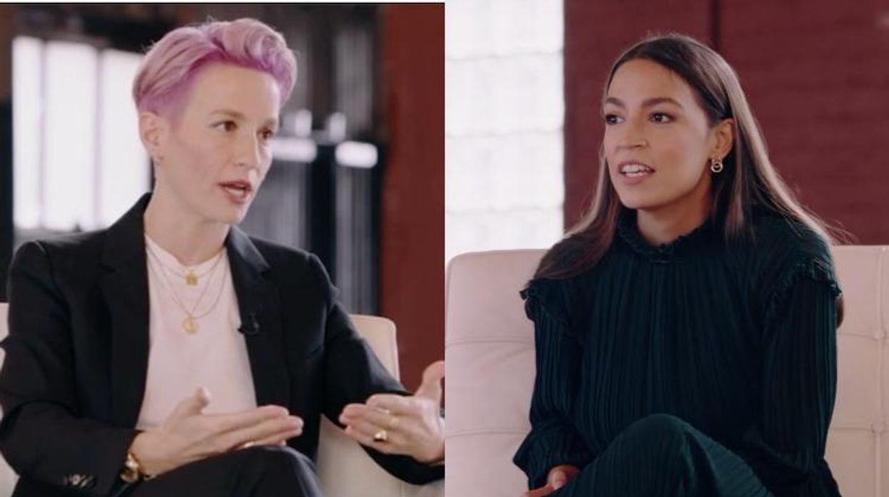 Megan Rapino and AOC