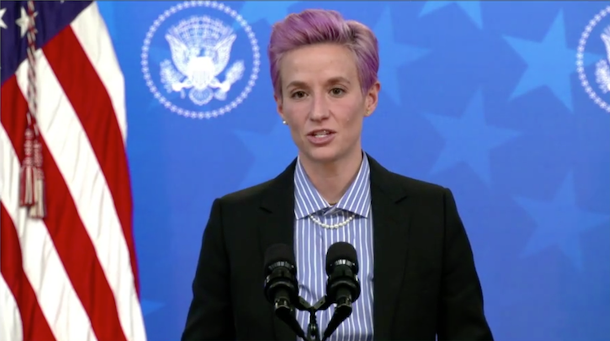 Megan Rapinoe at the White House