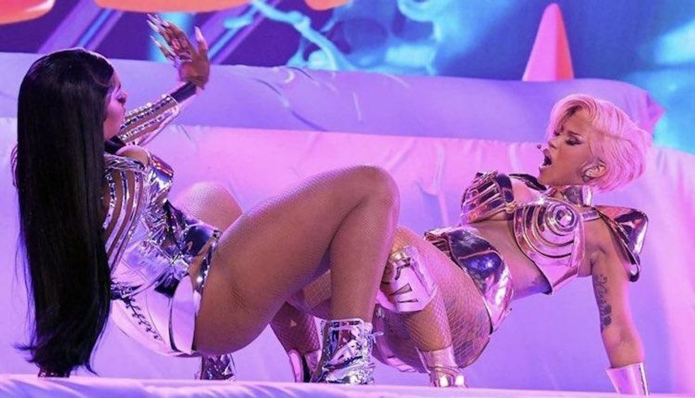 Megan Thee Stallion and Cardi B