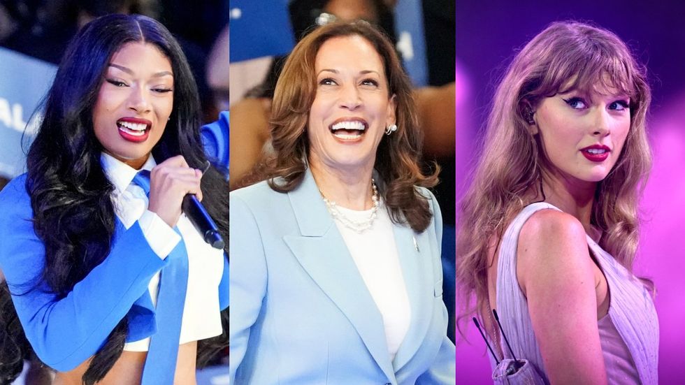 Megan Thee Stallion; Kamala Harris; Taylor Swift