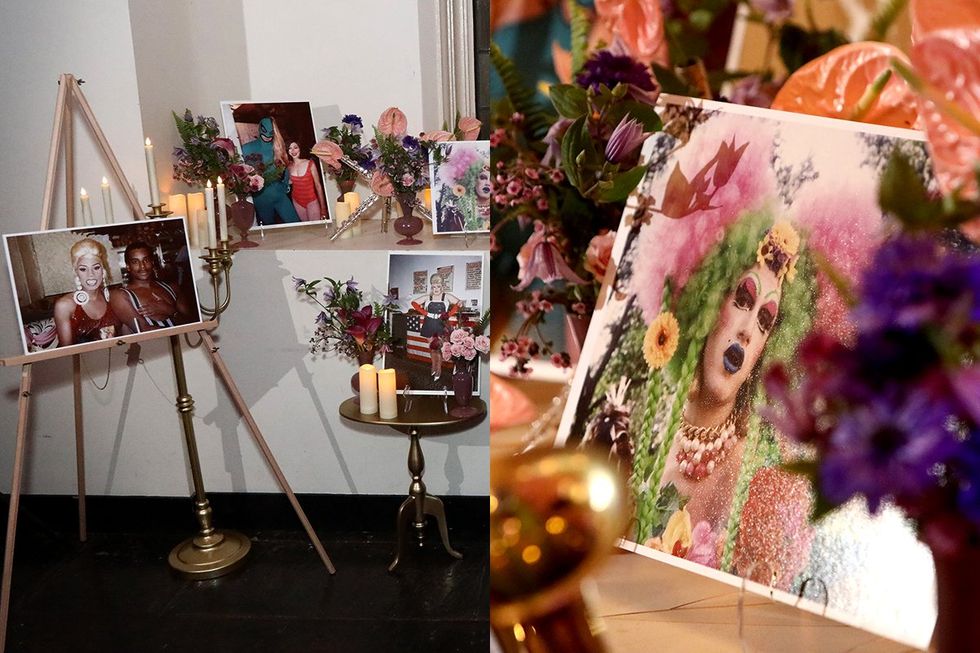 memorial space during New York City AIDS Memorial Legends of Drag program 2025 LGBTQIA Pride Month