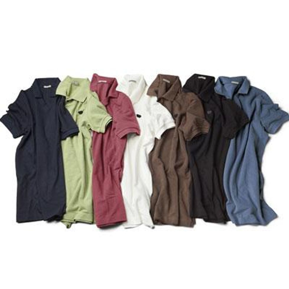 Men's Cotton Pique Polo Shirts