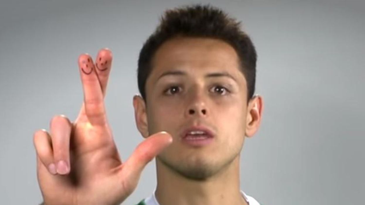 mexico soccer player campaign