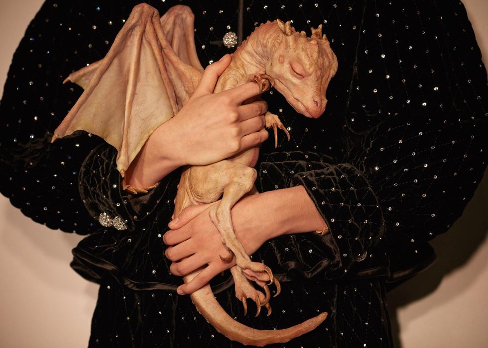 MFW: Gucci Dazzles Us Once Again With Feathers, Severed Heads, & Dragons