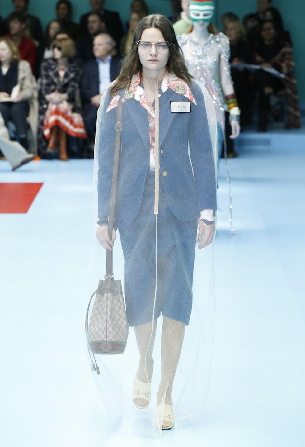 MFW: Gucci Dazzles Us Once Again With Feathers, Severed Heads, & Dragons