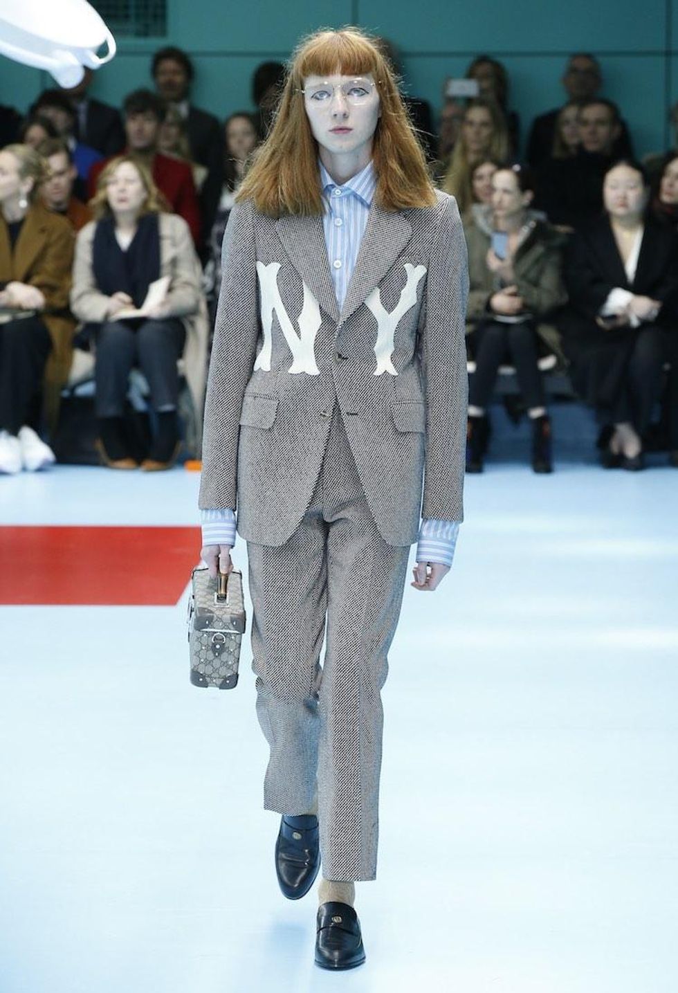 MFW: Gucci Dazzles Us Once Again With Feathers, Severed Heads, & Dragons