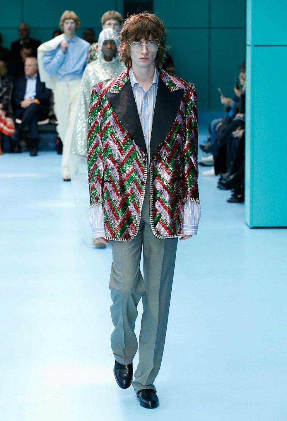 MFW: Gucci Dazzles Us Once Again With Feathers, Severed Heads, & Dragons