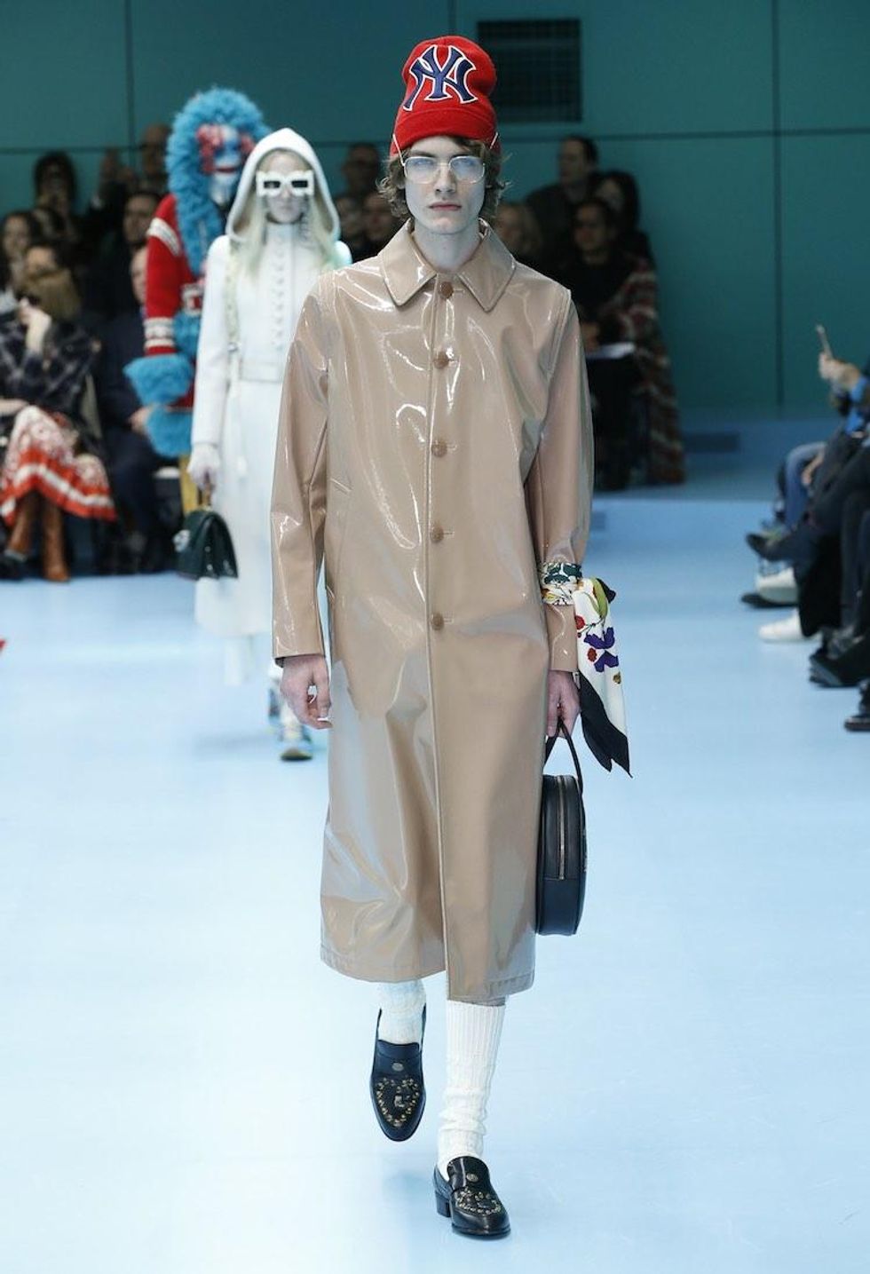 MFW: Gucci Dazzles Us Once Again With Feathers, Severed Heads, & Dragons