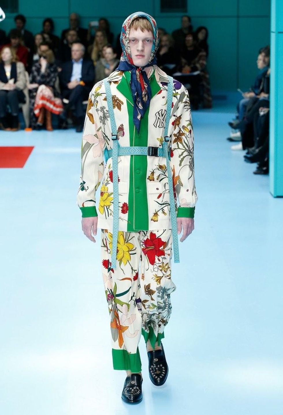 MFW: Gucci Dazzles Us Once Again With Feathers, Severed Heads, & Dragons