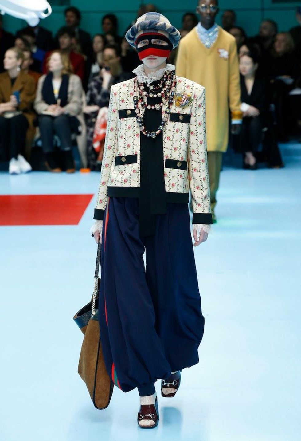 MFW: Gucci Dazzles Us Once Again With Feathers, Severed Heads, & Dragons