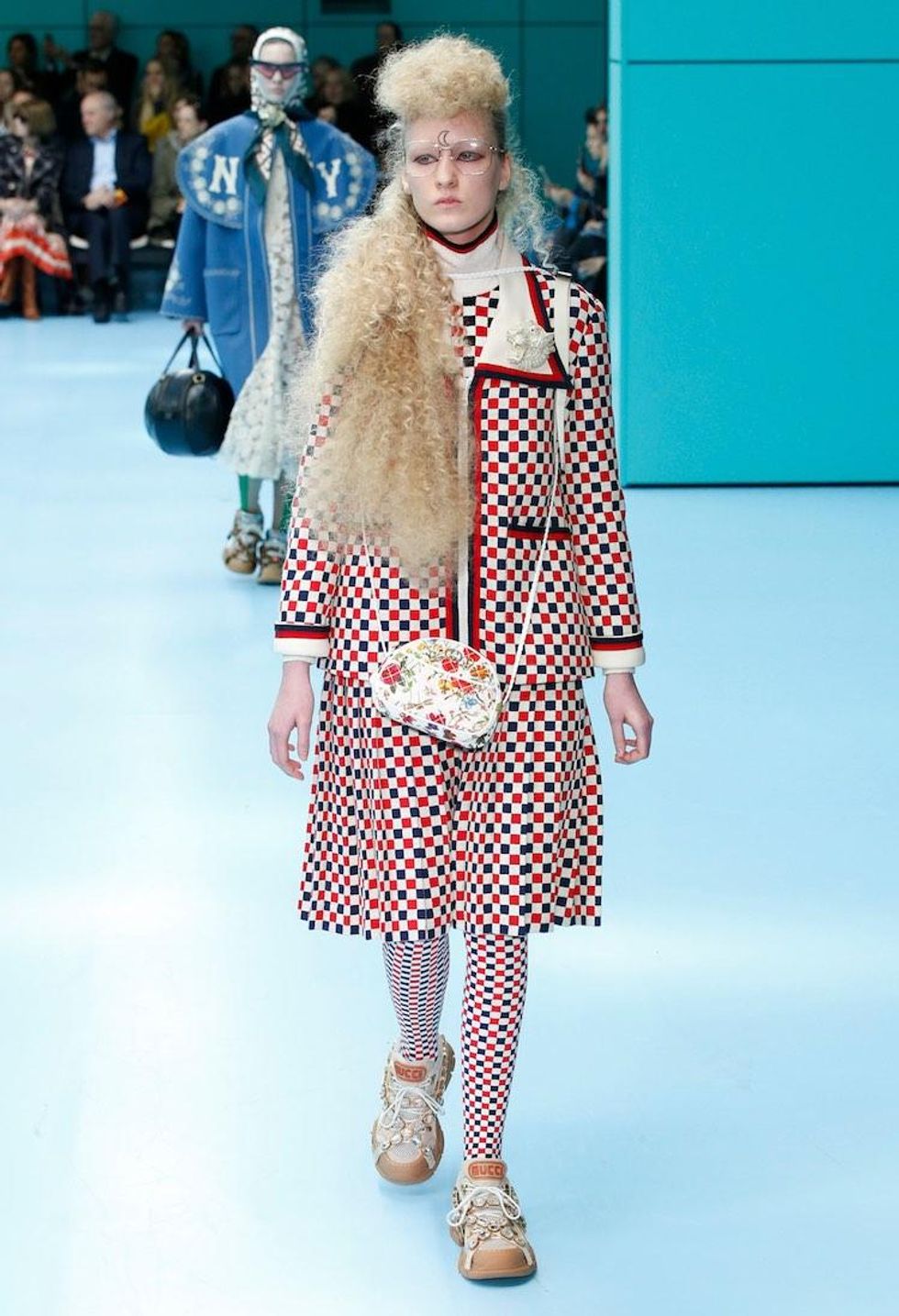 MFW: Gucci Dazzles Us Once Again With Feathers, Severed Heads, & Dragons