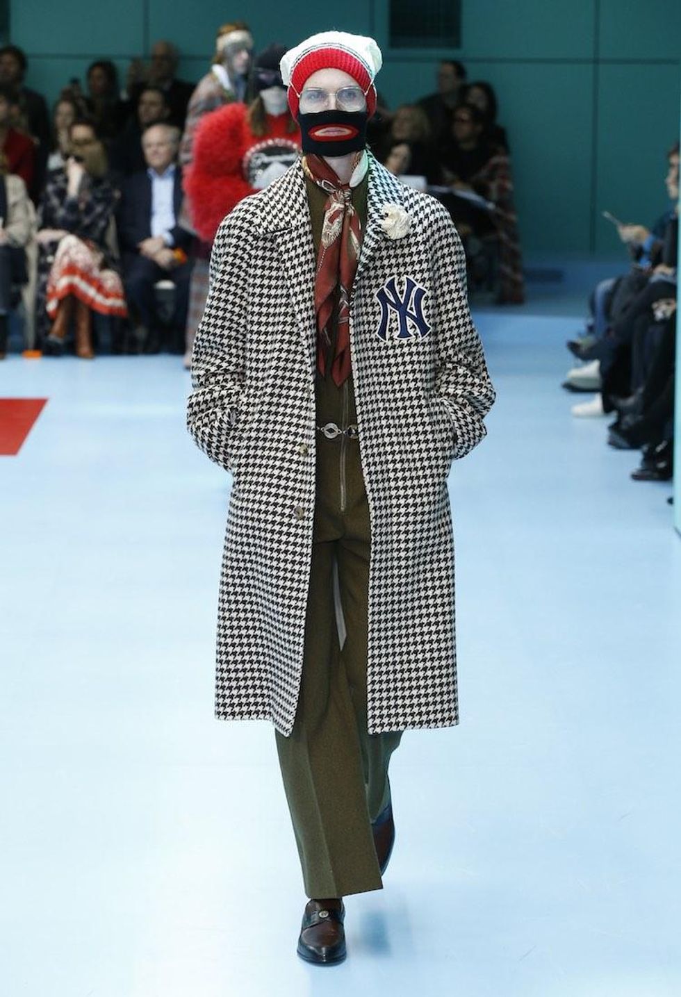 MFW: Gucci Dazzles Us Once Again With Feathers, Severed Heads, & Dragons