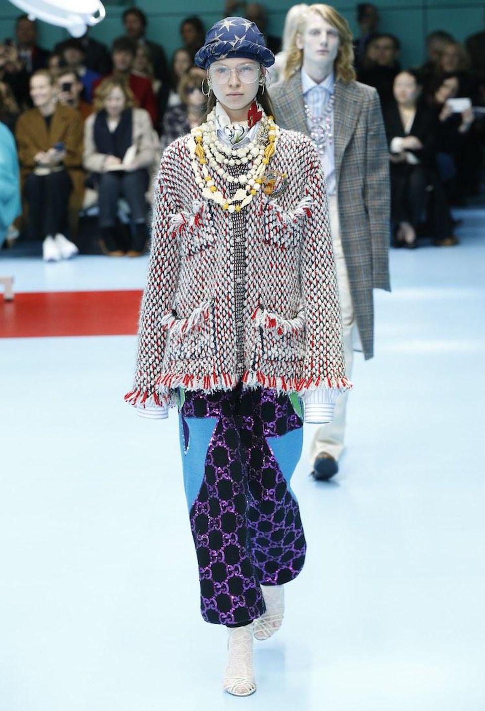 MFW: Gucci Dazzles Us Once Again With Feathers, Severed Heads, & Dragons