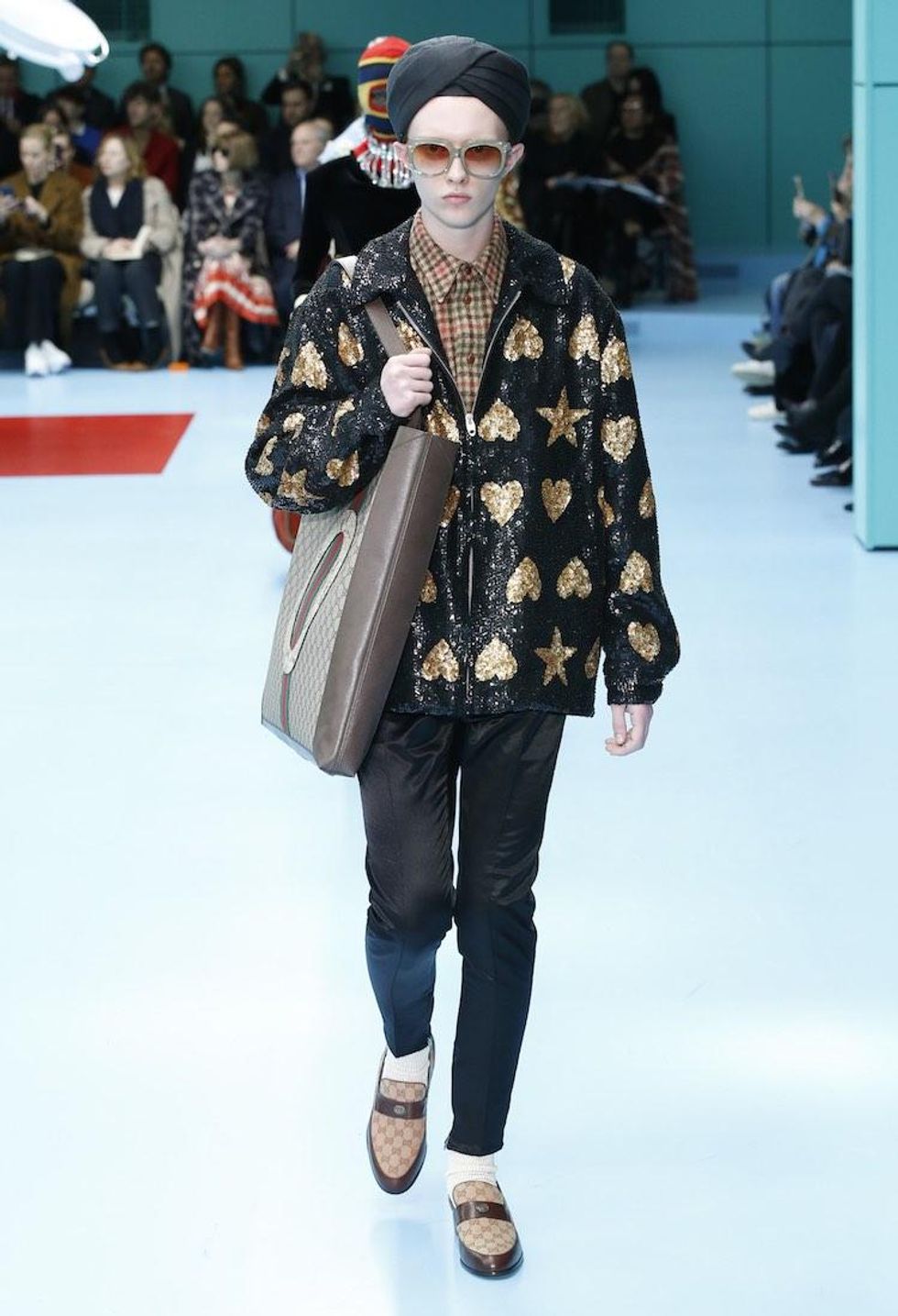 MFW: Gucci Dazzles Us Once Again With Feathers, Severed Heads, & Dragons