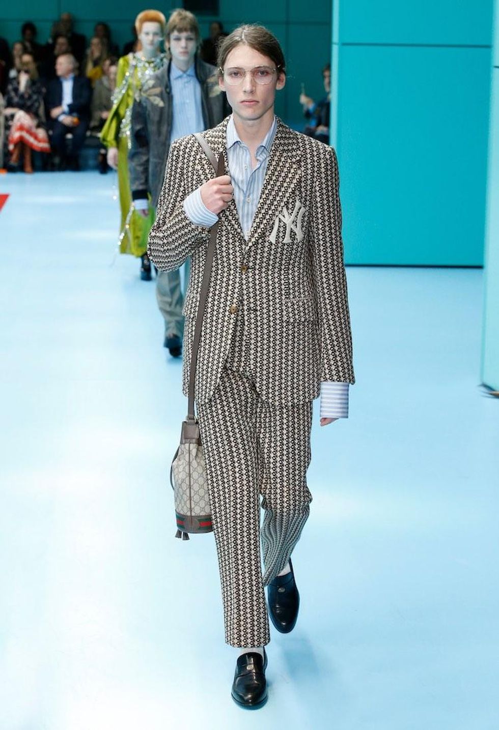 MFW: Gucci Dazzles Us Once Again With Feathers, Severed Heads, & Dragons