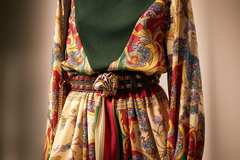 MFW: Gucci Dazzles Us Once Again With Feathers, Severed Heads, & Dragons