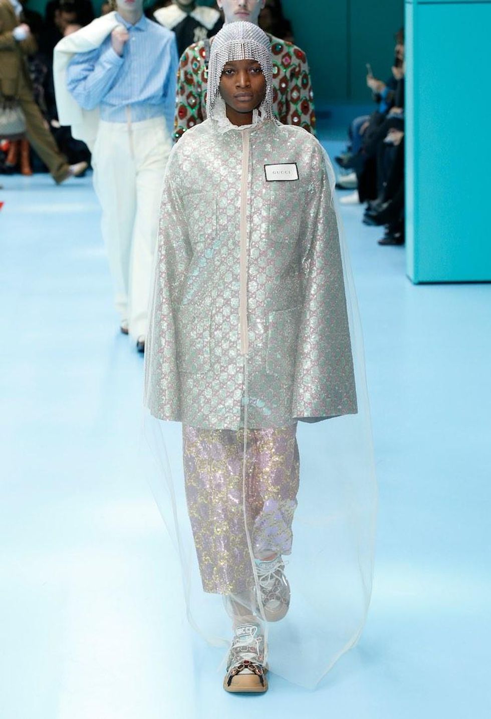 MFW: Gucci Dazzles Us Once Again With Feathers, Severed Heads, & Dragons