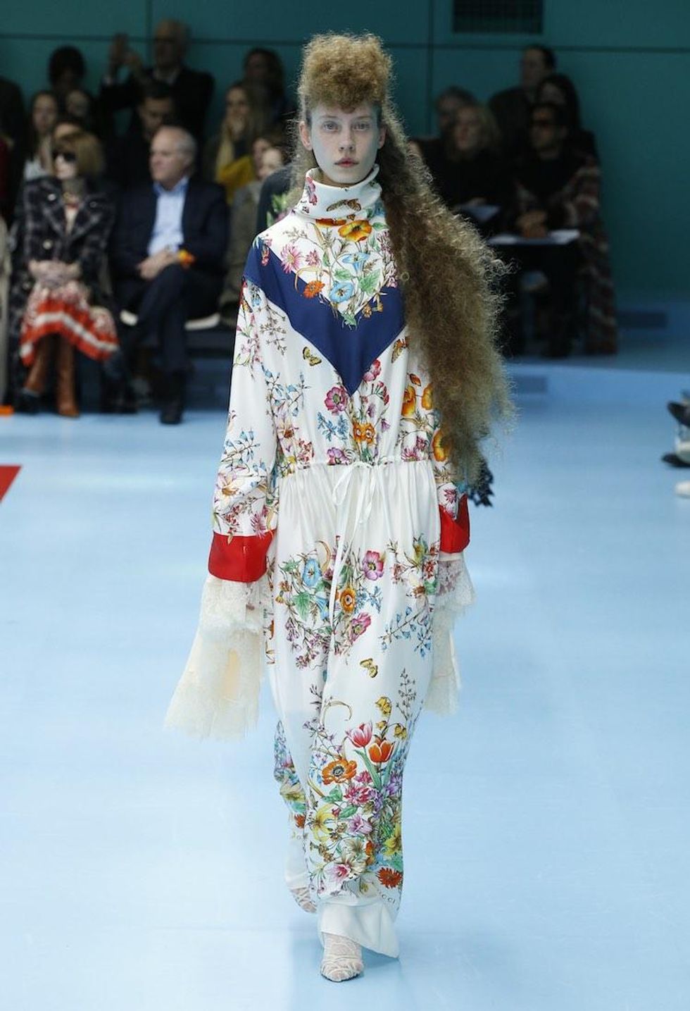MFW: Gucci Dazzles Us Once Again With Feathers, Severed Heads, & Dragons