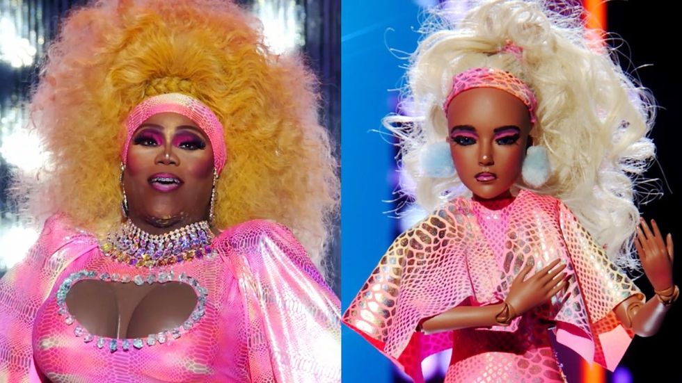 Mhi\u2019ya Iman LePaige on RuPaul's Drag Race season 16 episode 6