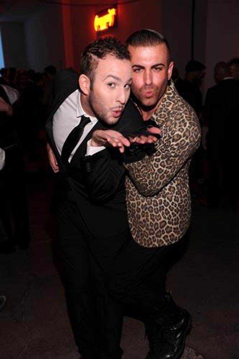 Micah Jesse and Joshua McKinley Cook at the Out100