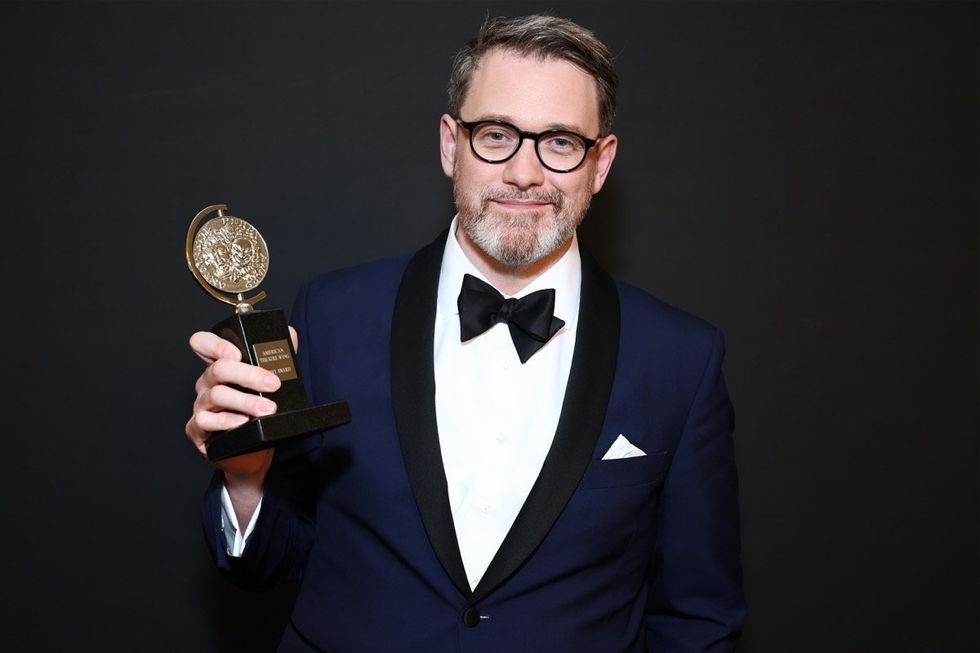 Michael Arden won the Tony Award for Best Direction of a Musical for his work on Maybe Happy Ending