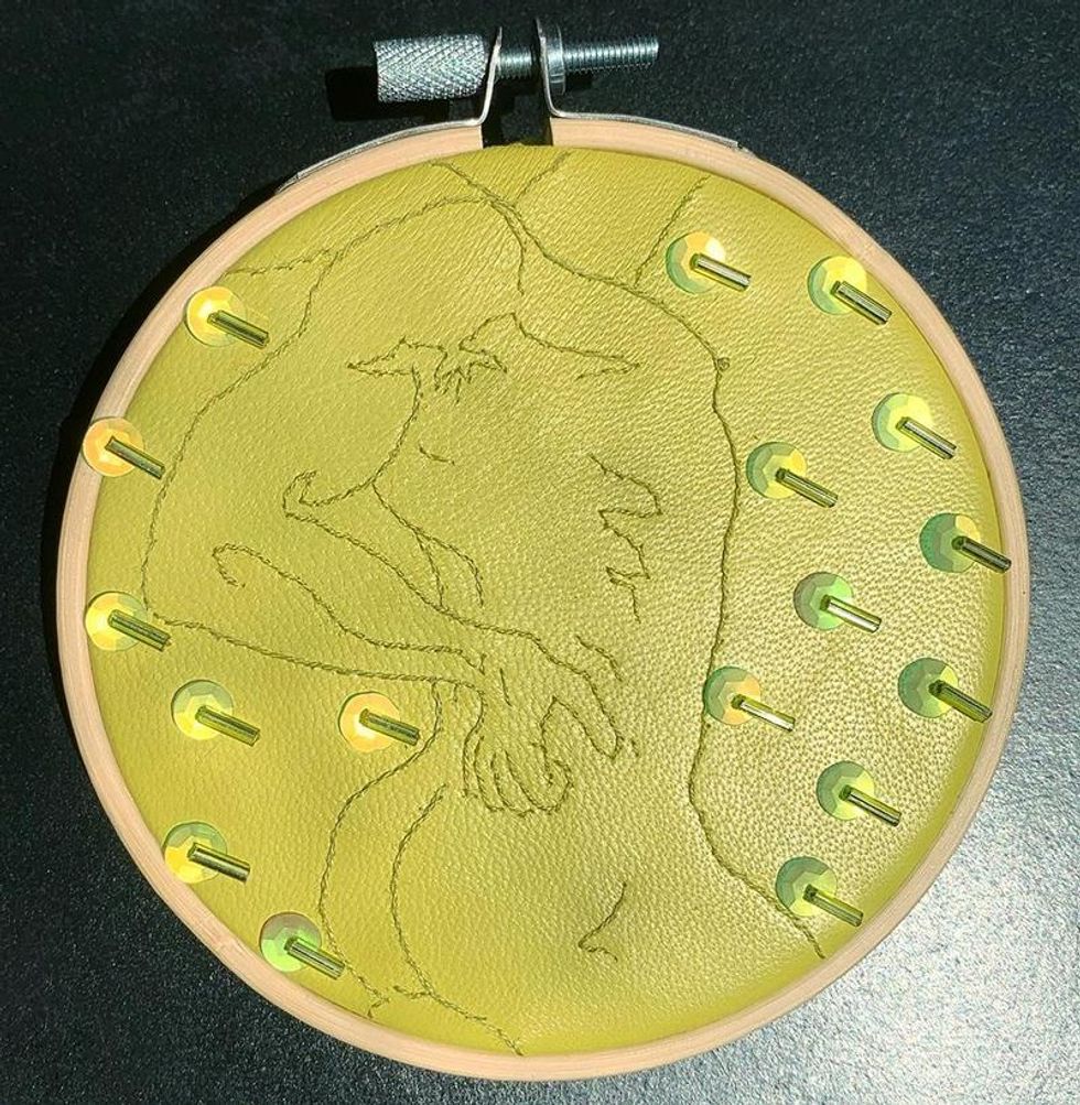 Michael Birch Pierce Stitch Work