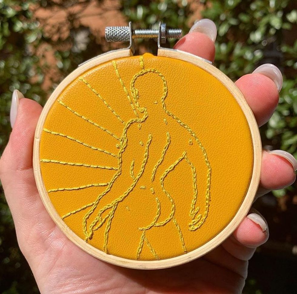 Michael Birch Pierce Stitch Work