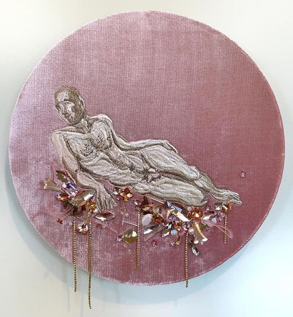 Michael Birch Pierce Stitch Work